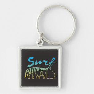 Surf Rider Big Waves Key Ring