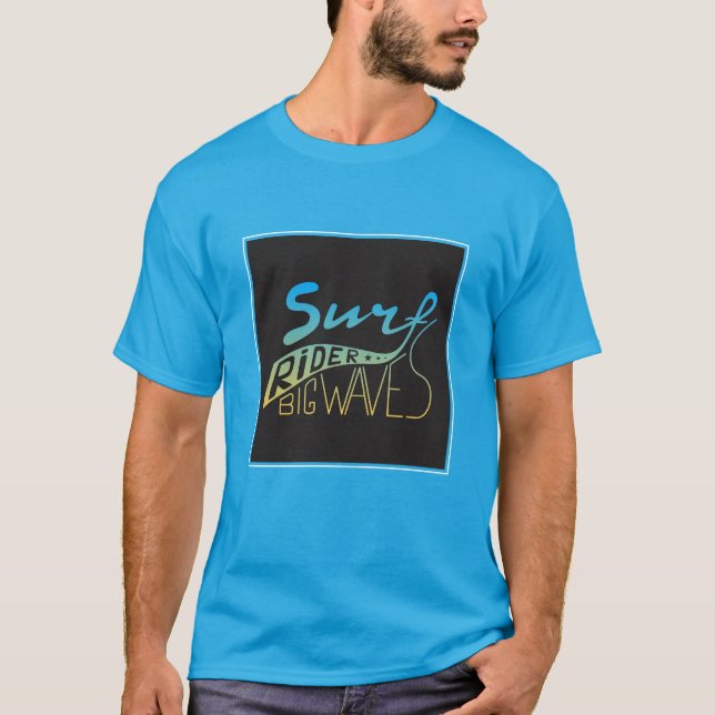 Surf Rider Big Waves T-Shirt (Front)
