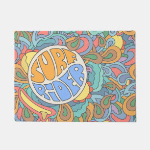 Surf Rider Pattern Doormat