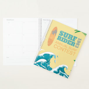 Surf Rider Surf Contest 1983 Planner
