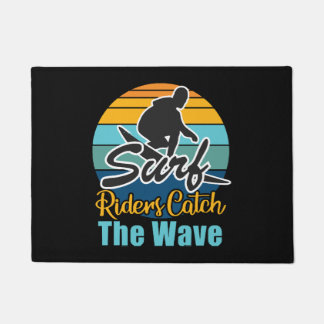 Surf Riders Catch the Waves Doormat