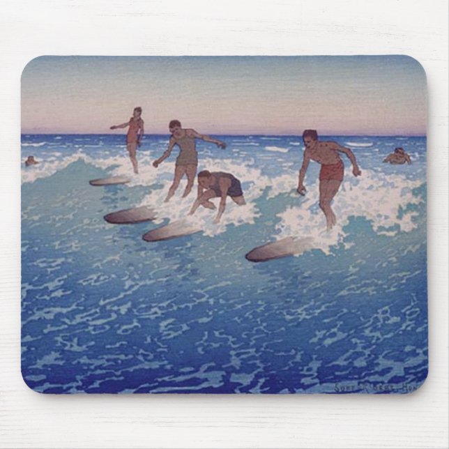 'Surf-Riders, Honolulu' - Mousepad (Front)