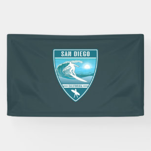 Surf San Diego California Banner