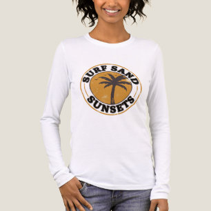 Surf Sand Sunsets Beach Palms Shirt