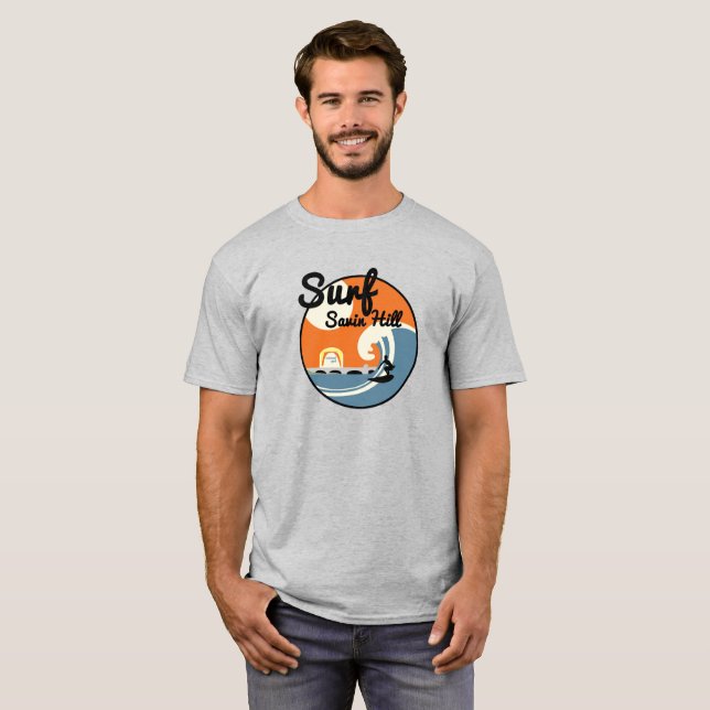 Surf Savin Hill - Dorchester's favourite beach  T-Shirt (Front Full)