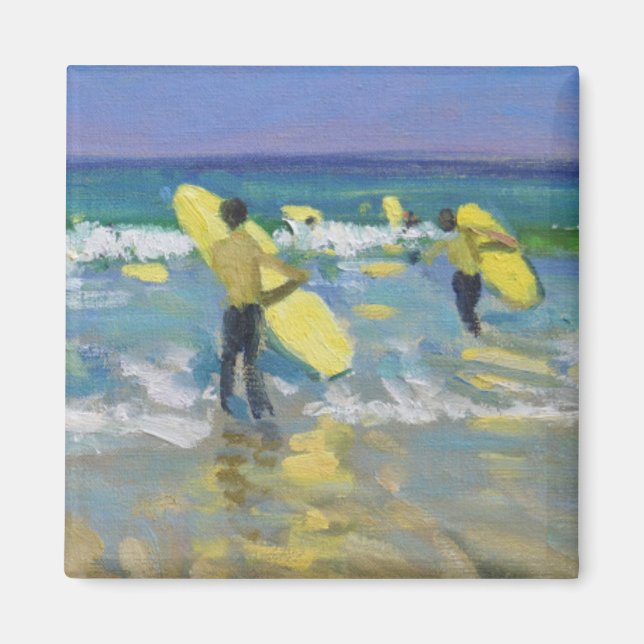 Surf School at St. Ives Magnet (Front)