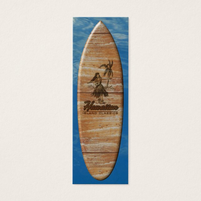 Surf Shack Hawaiian Faux Wood (Front)