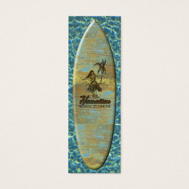Surf Shack Hawaiian Faux Wood (Front)