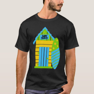 Surf Shack Men's Basic Dark T-Shirt