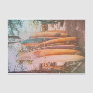 Surf Shack Surf Board Beach Decoupage Paper