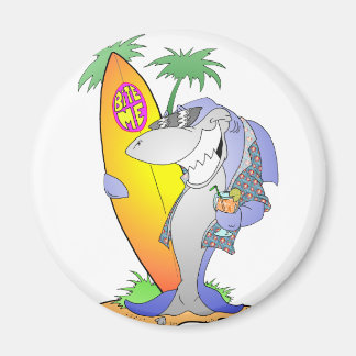 Surf Shark Magnet