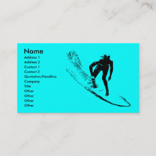 Surf Shop Business Pfofile Card