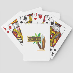 Surf Shop Playing Cards