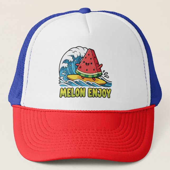 Surf & Snack Trucker Hat (Front)