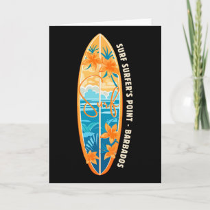 Surf Surfer’s Point Rdos Surfing Vacation Card
