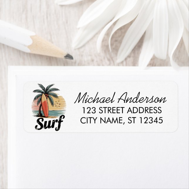 Surf Surfing Beach Surfboard Return Address   (Insitu)