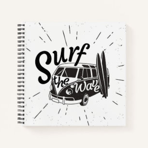 Surf The Wave Notebook
