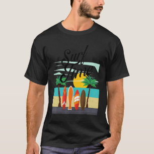 Surf Time For Surfer Summer Surfing Vacation_3 T-Shirt