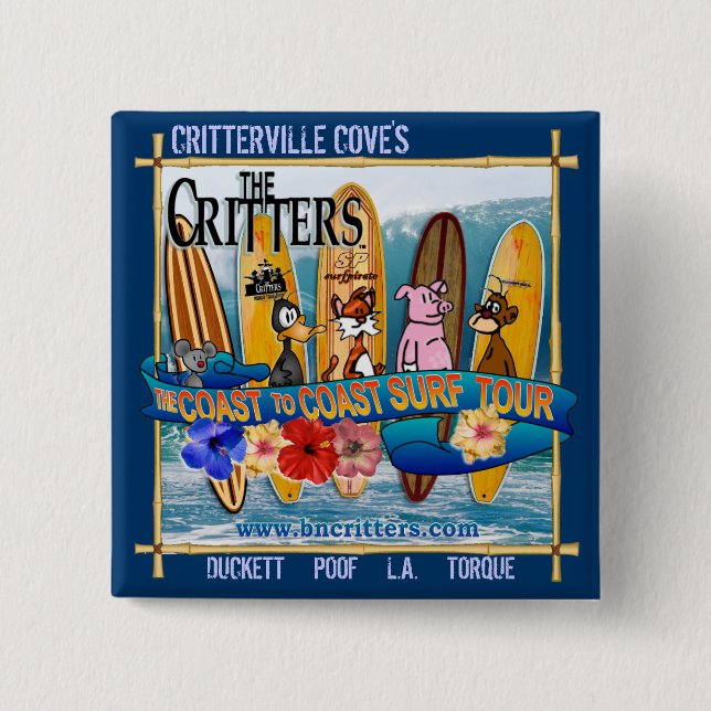 Surf Tour Button (Front)