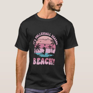 Surf Tropical Beach Volleyball Summer Sports Vacat T-Shirt
