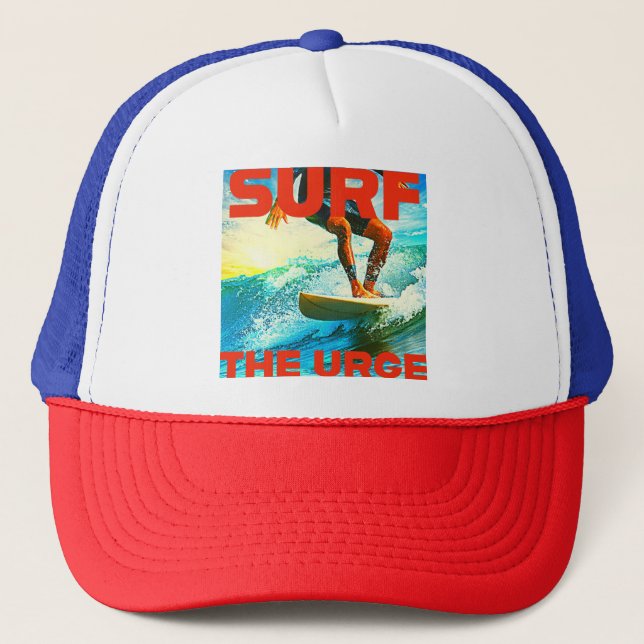 Surf Trucker Hat (Front)
