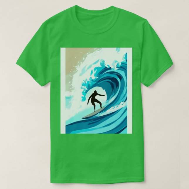 Surf Tube T-Shirt (Design Front)