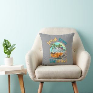 Surf Van BFTG Pillow