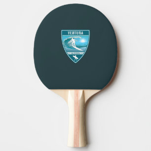 Surf Ventura California Ping Pong Paddle