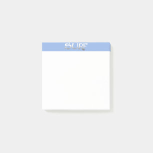 Surf white note pads