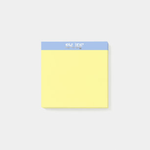 Surf yellow note pads