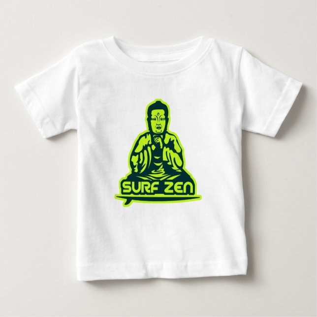 Surf Zen Baby T-Shirt (Front)
