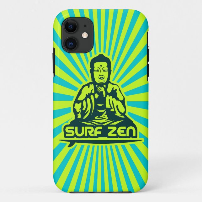 Surf Zen iphone cover (Back)