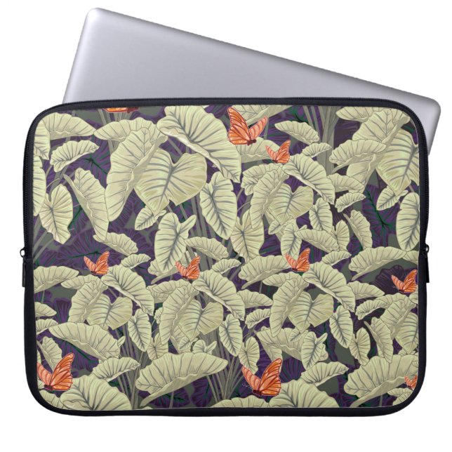 Surface butterfly pattern designapplied art,art,co laptop sleeve (Front)