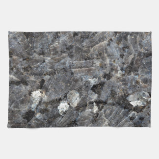 Surface of a Labradorite Rock Tea Towel