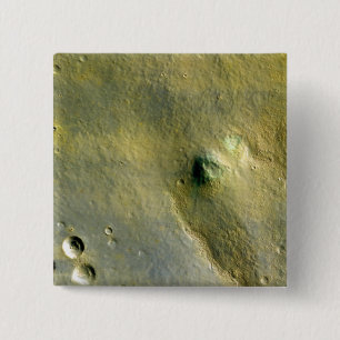 Surface of Mars 15 Cm Square Badge