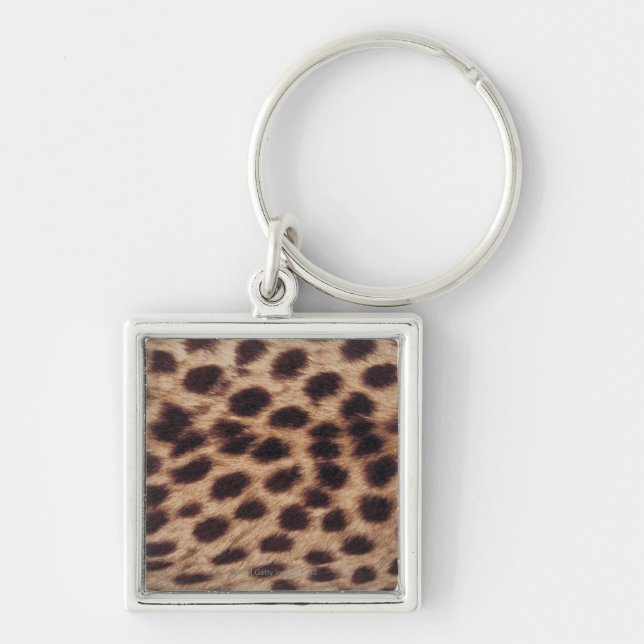 Surface of spotted feline key ring (Front)
