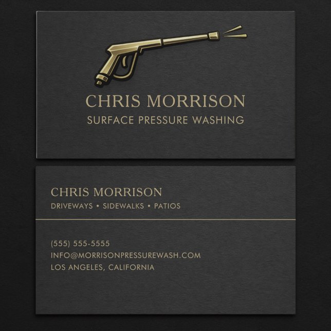Surface Pressure Washing Business Card (Creator Uploaded)