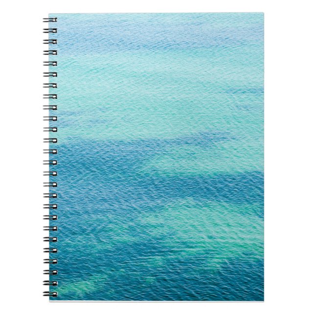 Surface sea water spiral notebook (Front)