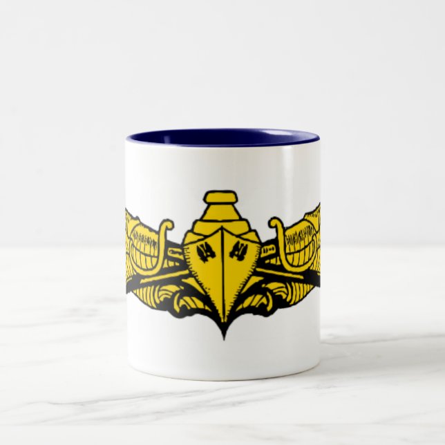 Surface Warfare Officer Pin Mug - SWO (Center)
