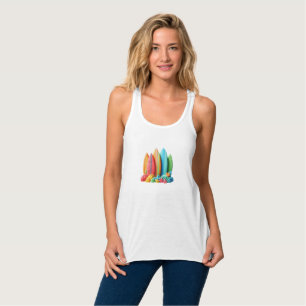surfboard 3d modeling clay colorful singlet