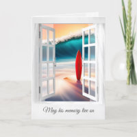 Surfboard and Ocean Wave Sympathy