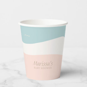 Surfboard Beach Paper Cups