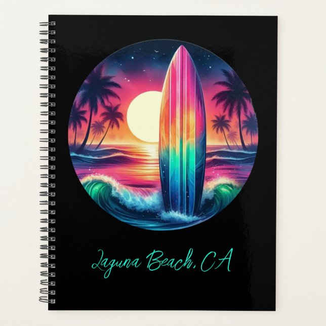 Surfboard Escape- Planner (Front)