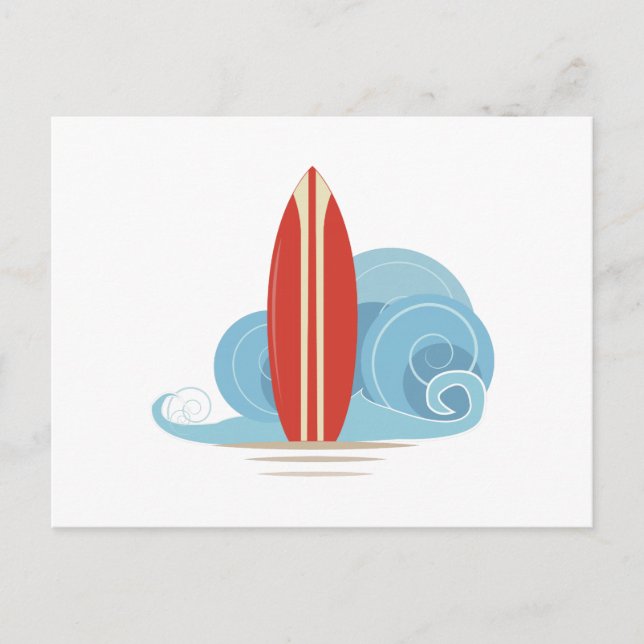 Surfboard Postcard (Front)