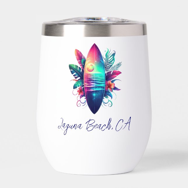 Surfboard Tropical Beach- (Front)