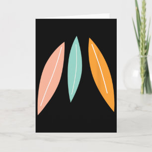 Surfboarder Wave Surfing Surfboard Lover Beach Sur Card