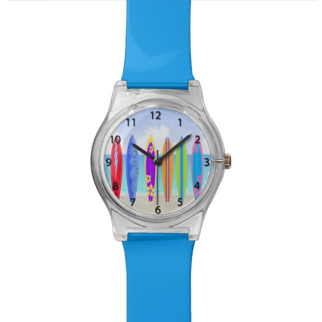 Surfboards Beach Watch (Close Up)