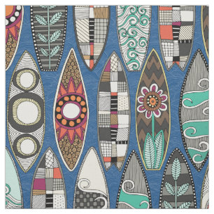 surfboards blue fabric