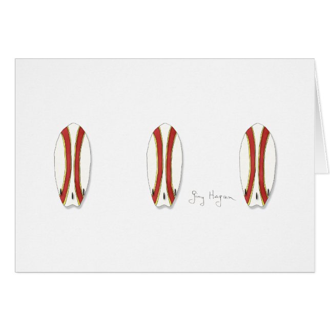 Surfboards Cards (Front Horizontal)