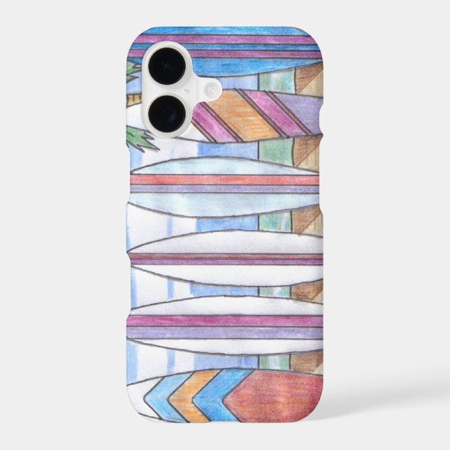 SURFBOARDS iPhone 11 case (Back)